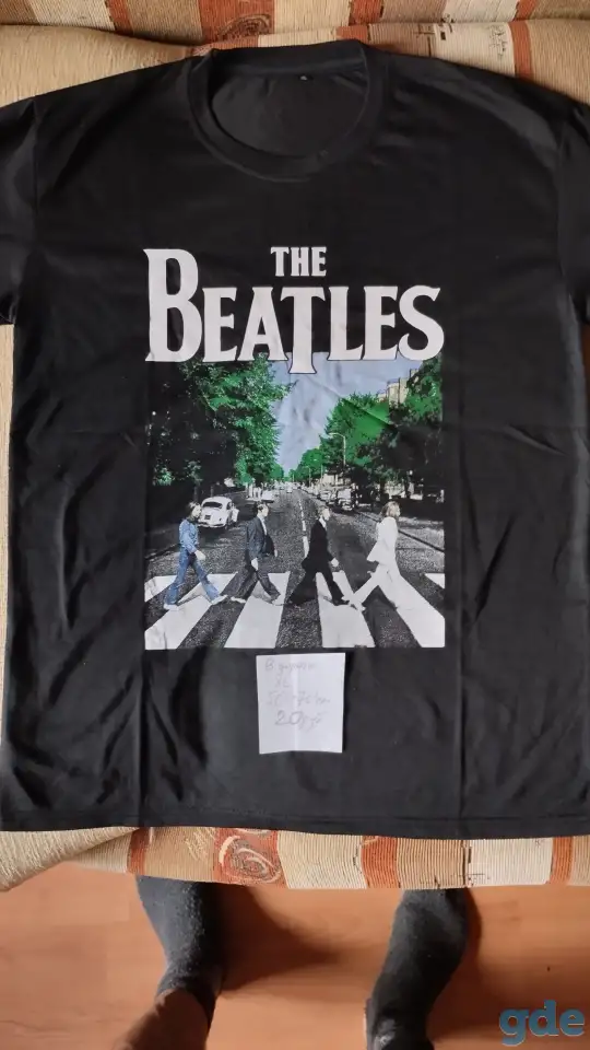 Майки рок-групп: BEATLES- Abbey road, фотография 1
