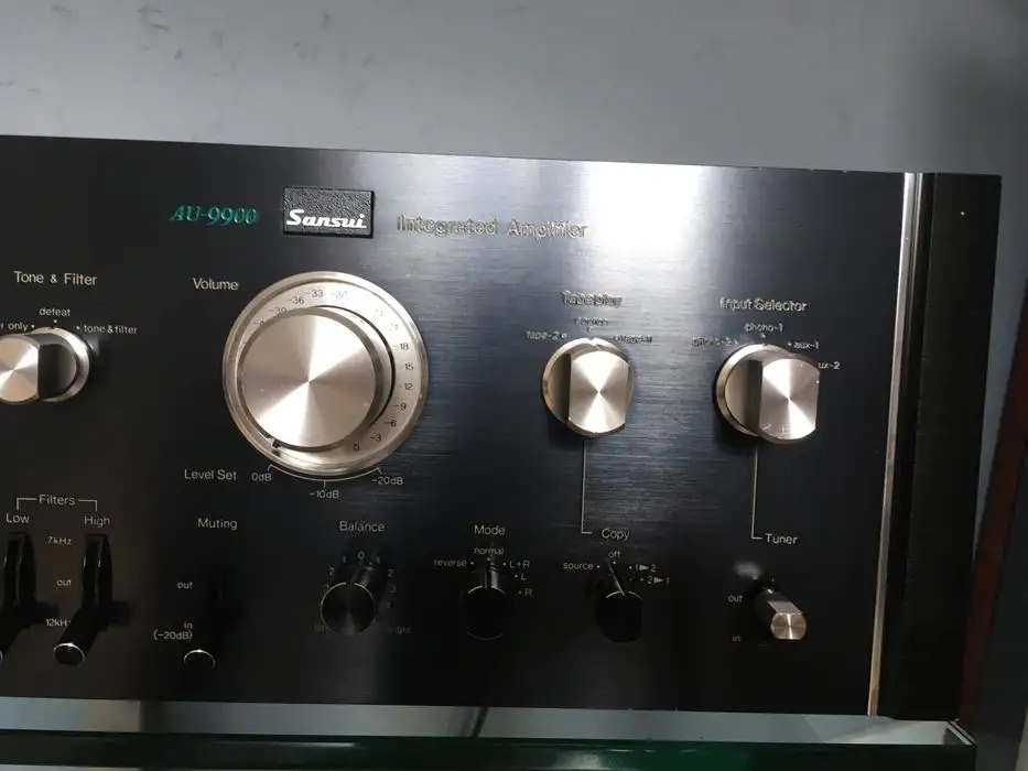 Sansui AU-9900 после полной реставрации, фотография 3