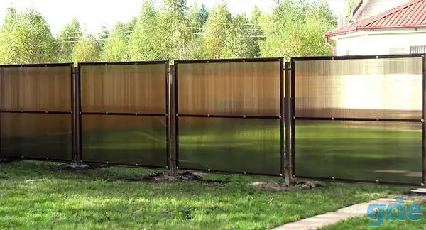 Заборы из металла всех видов, фотография 8
