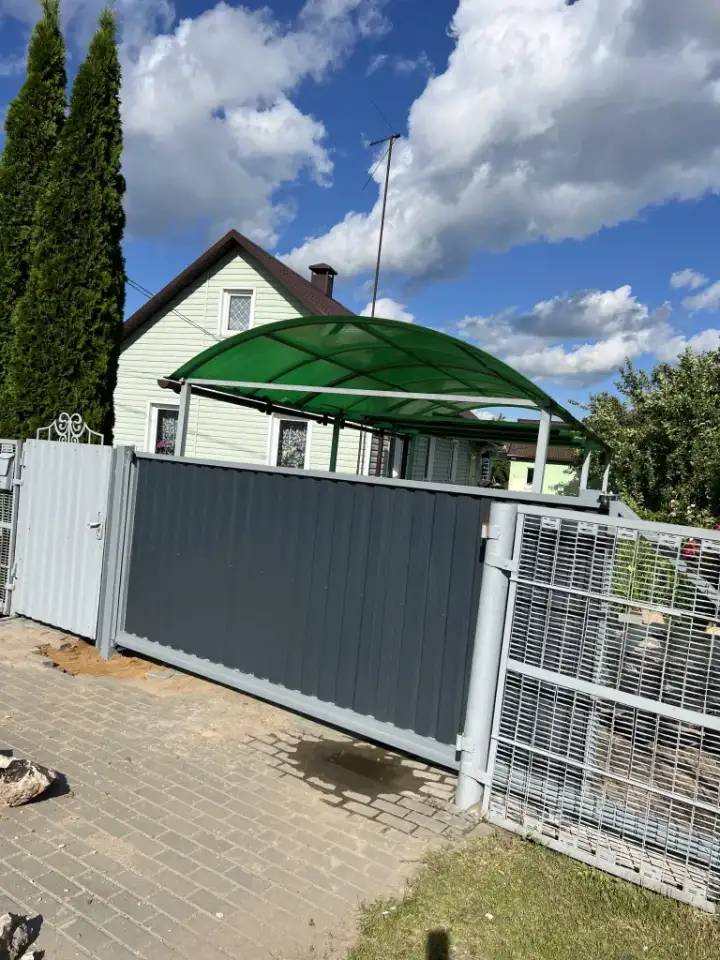 Установка заборов из металла профиль под ключ, фотография 3