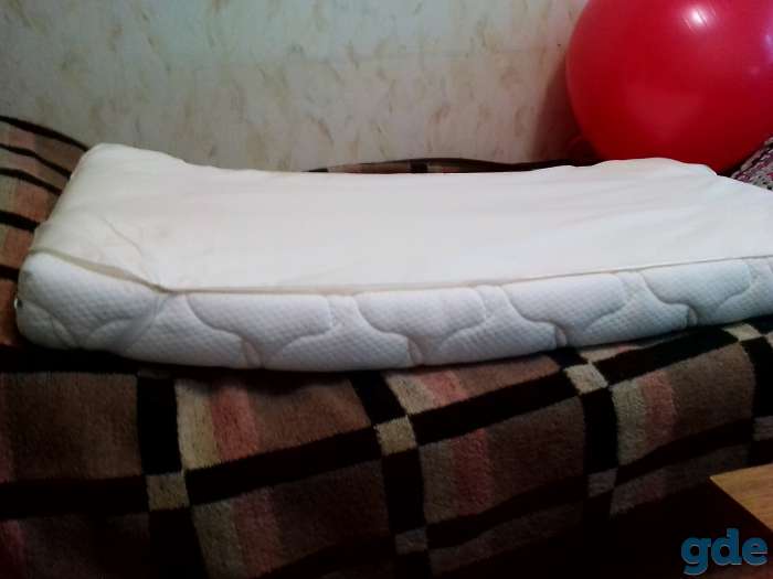 Продам детский матрас Plitex Комфорт-элит 60x120 с чехлом (б/у), фотография 2