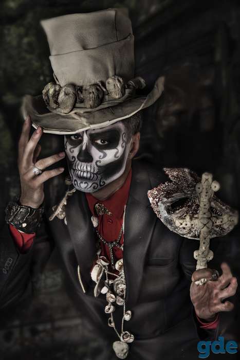 Аквагрим на Halloween, фотография 8