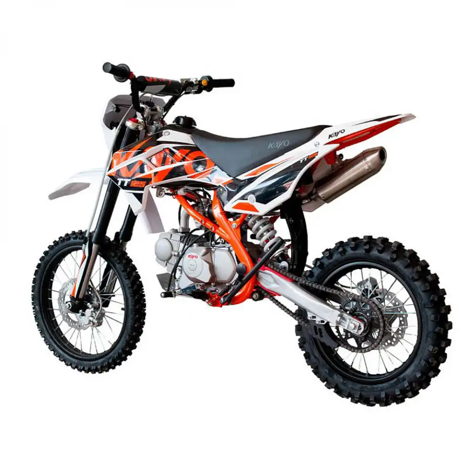Питбайк KAYO BASIC K125EA 1714 KRZ полуавтомат, фотография 5