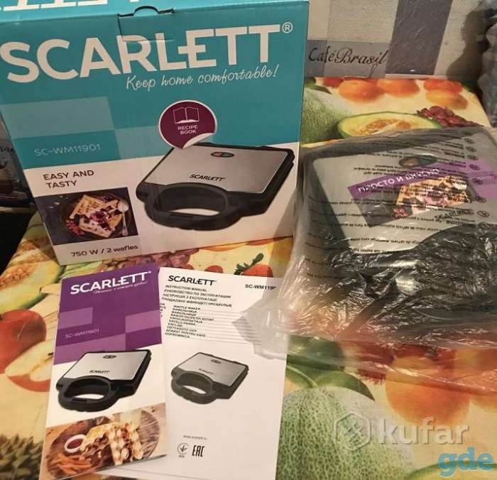 Вафельница Scarlett SC-WM11901, фотография 3