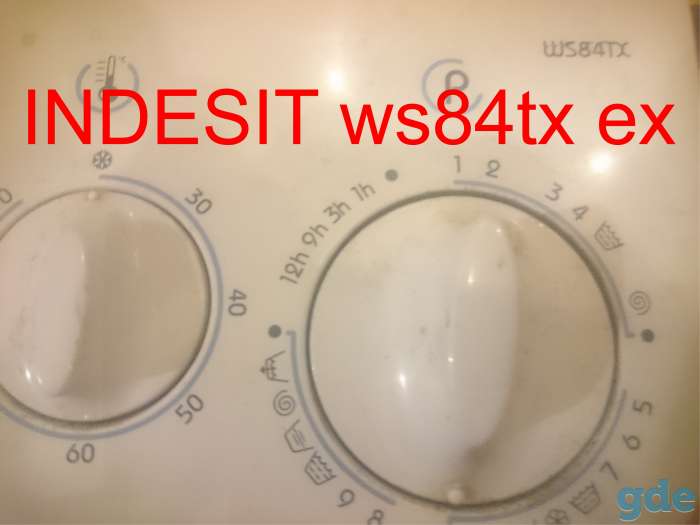 Стиральная машина Indesit ws84tx бу на з/ч, фотография 3