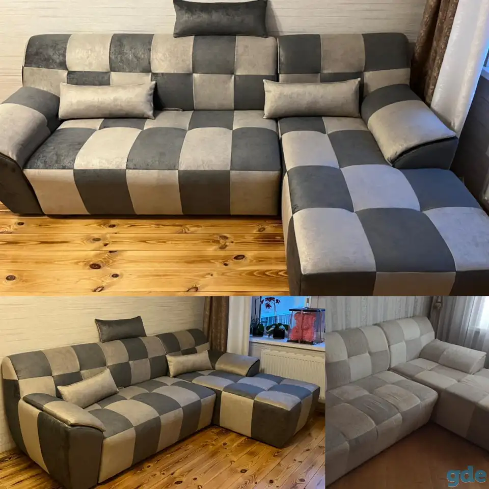 Перетяжка мягкой мебели, фотография 1