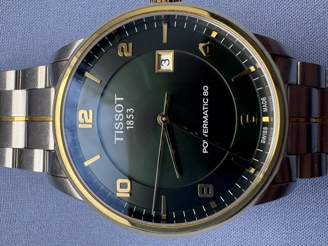 Швейцарские часы tissot powermatic 80 luxury, фотография 8