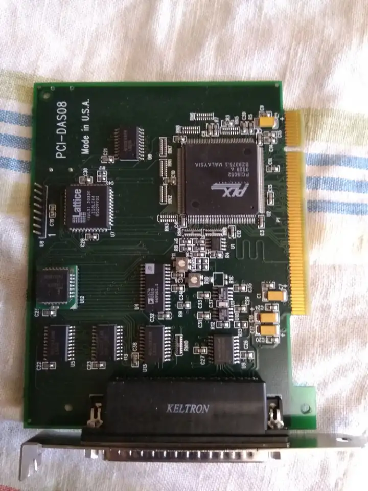 PCI-DAS08 PLX PCI9052 Торг, фотография 3