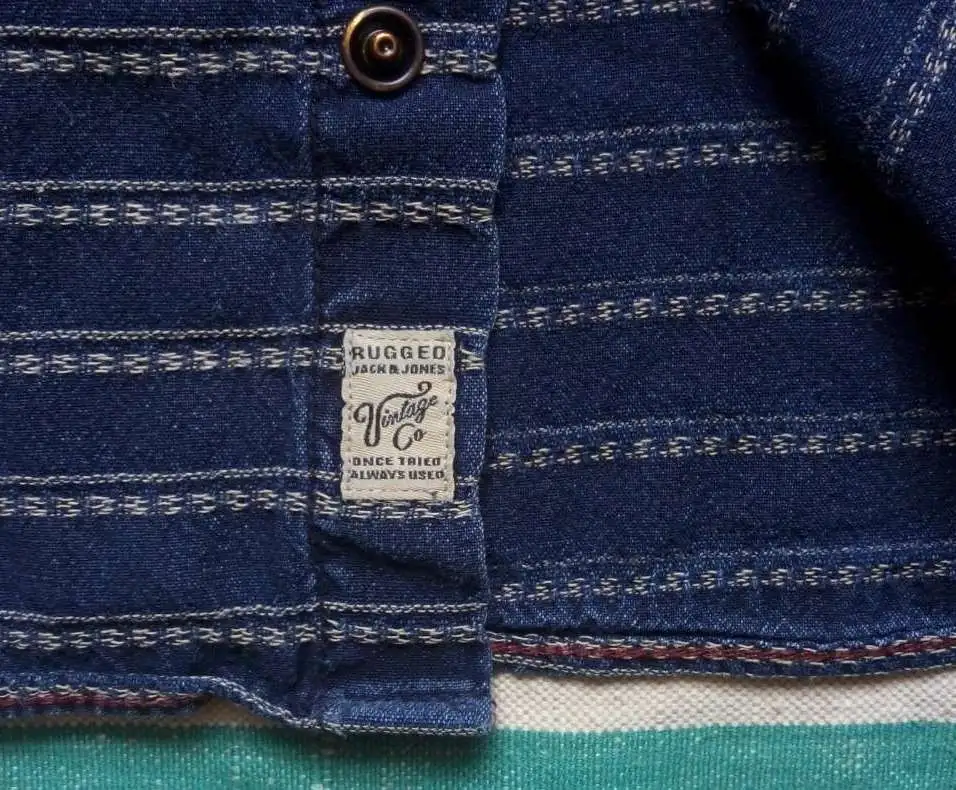 Рубашка JackJones 100 cotton Оригинал разм.46, фотография 4