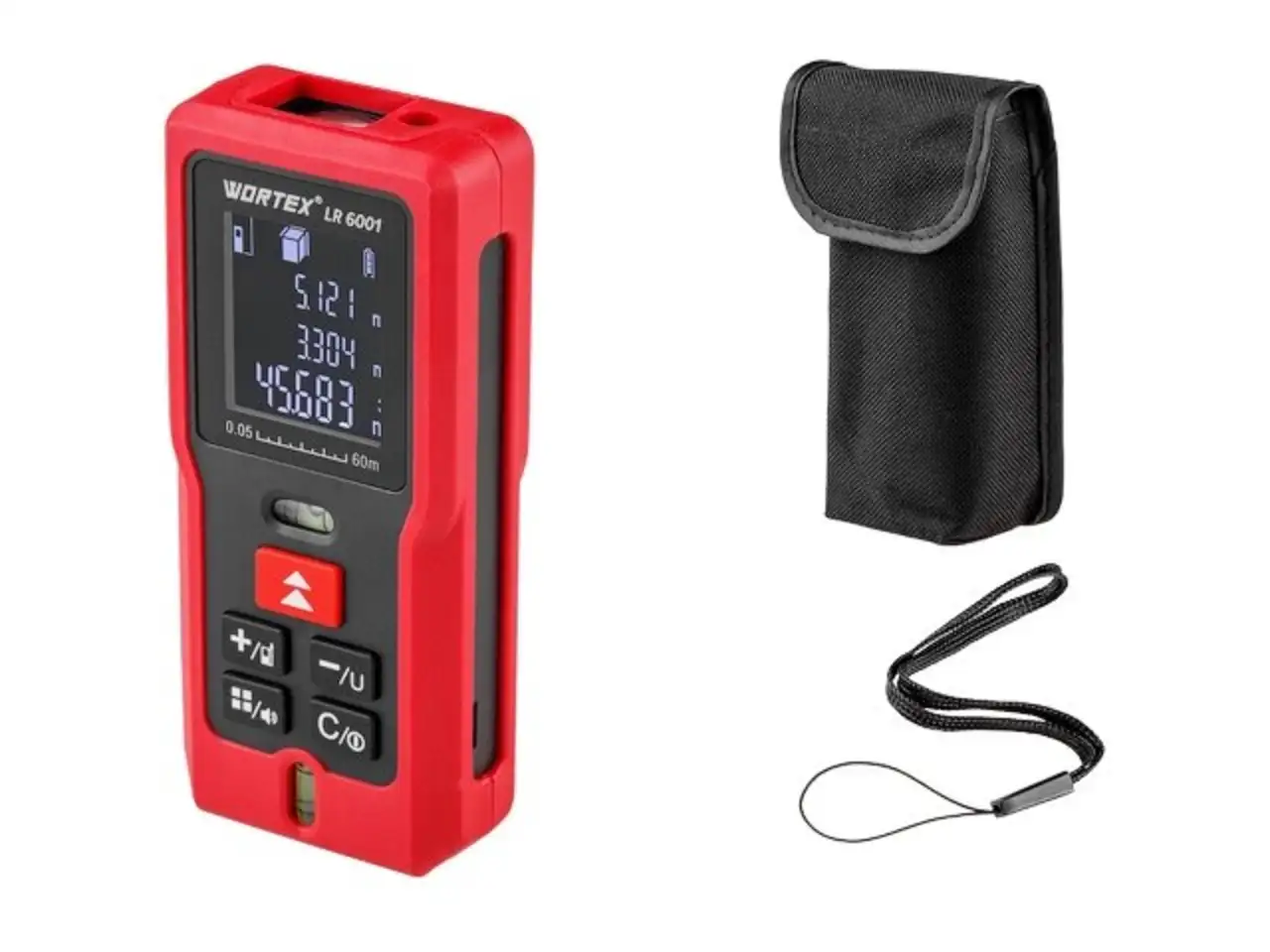 Дальномер лазерный wortex lr 6001 в кор. (0.05 - 60 м,, фотография 1
