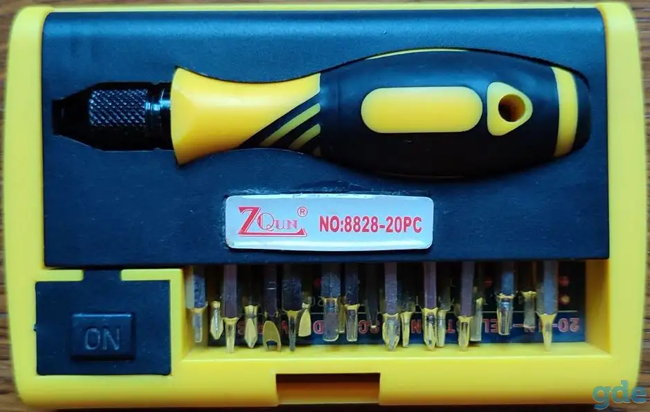 Набор отвёрток ZQun 8828-20pc, фотография 1