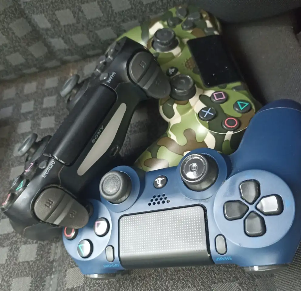 Джойстик геймпад ПС4 Sony DualShock 4 v2 синяя полночь шт, фотография 1