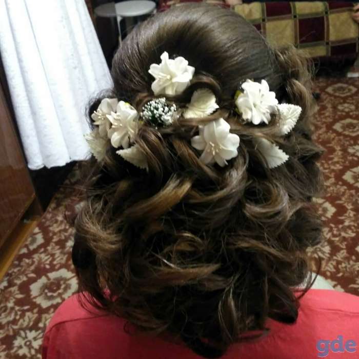 Причёски вечерние,свадебные., фотография 3