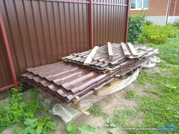Металлочерепица и профнастил остатки, фотография 3