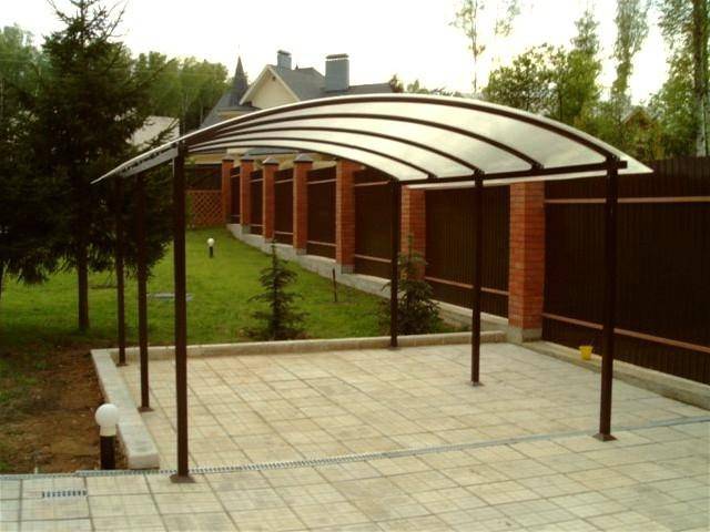 Козырьки и навесы на заказ, фотография 1