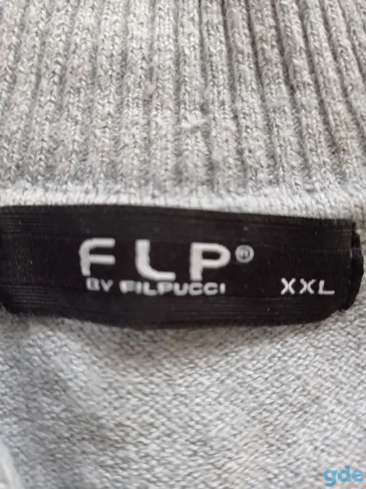 Трикотажная рубашка-поло FLP XXL Турция, фотография 3