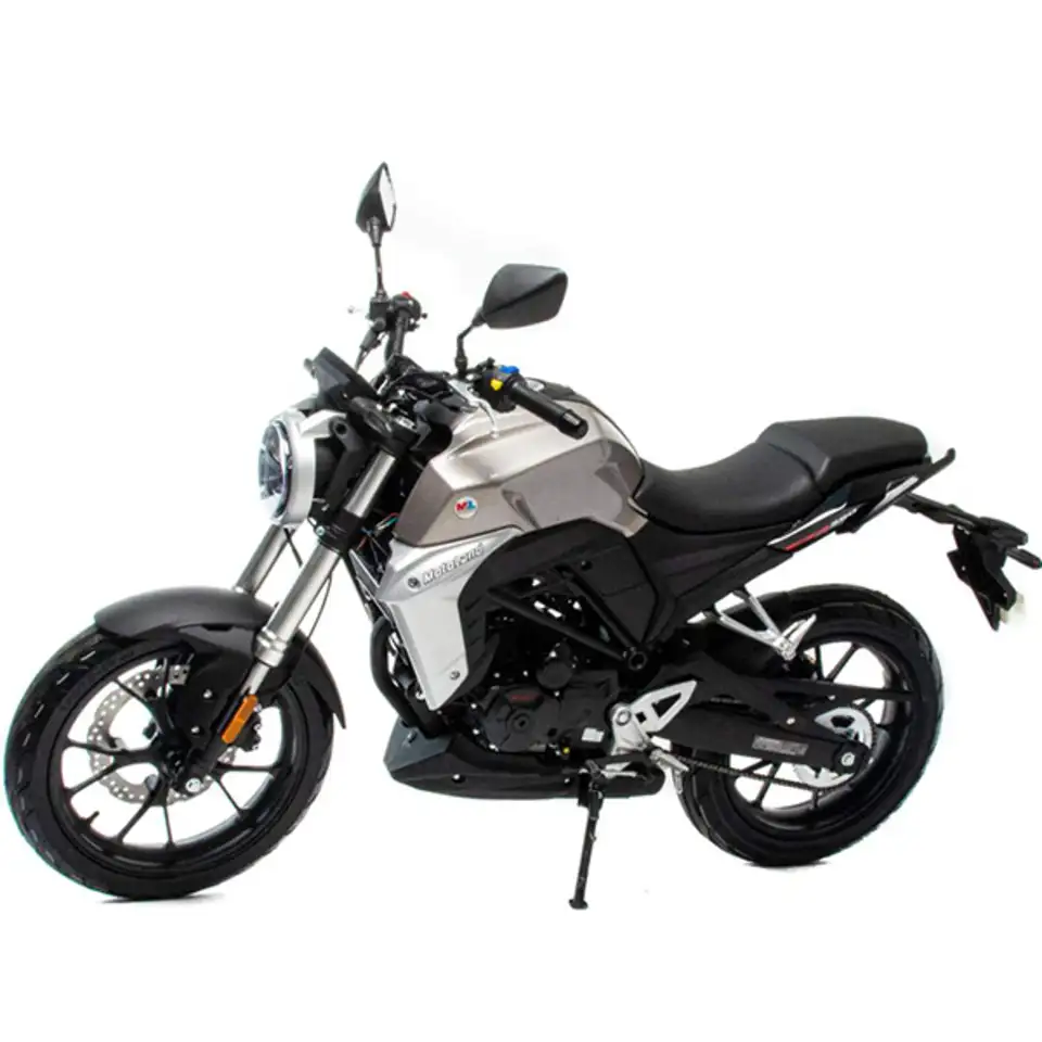 Мотоцикл дорожный motoland cb 250 (172fmm-5/pr250) серебристый, фотография 1
