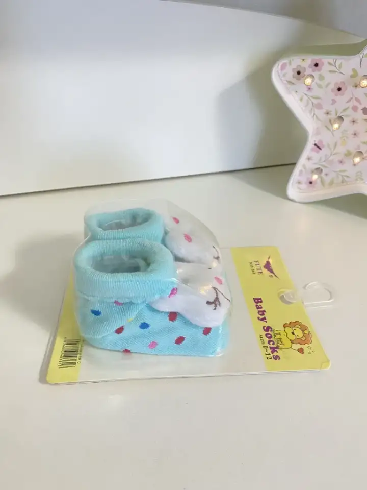Новые носочки 0-12 мес в упаковке baby socks fute, фотография 1
