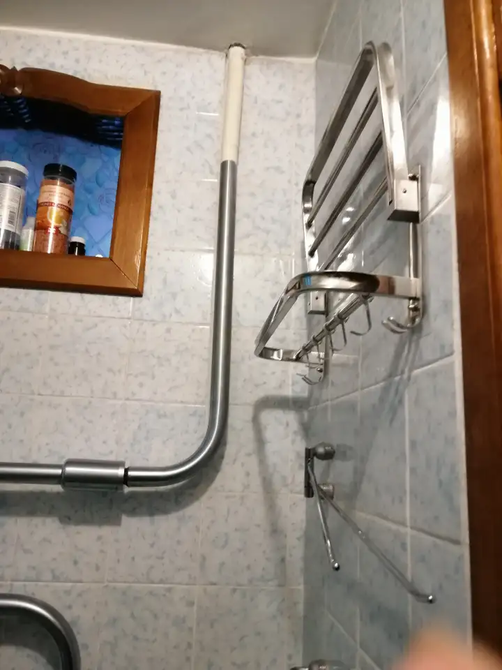 Продам полотенцесушитель из нержавейки бу, фотография 4