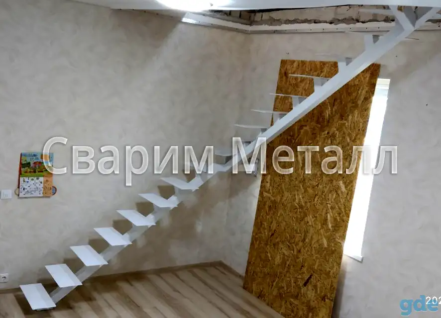 Лестницы из металла (наружная, внутренния, передвижная), фотография 5