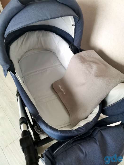 Детская коляска Baby Design Husky 2в1 плюс зимний конверт, фотография 4