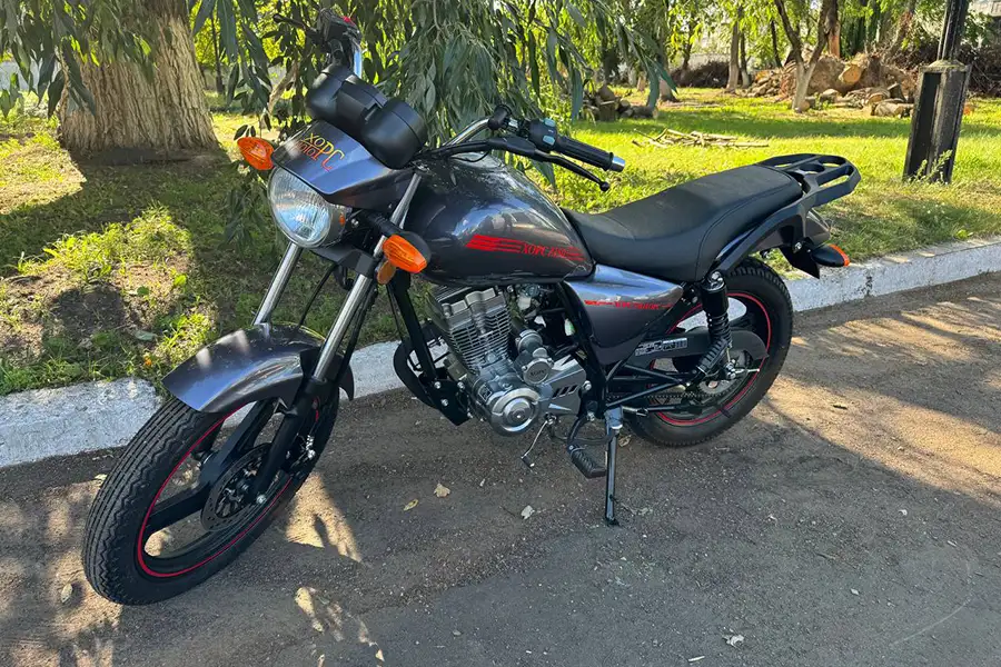 Мотоцикл Хорс Z 150 серый 150 см3, фотография 1