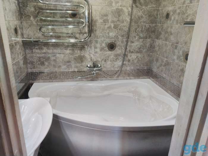 Укладка плитки, санузел под ключ., фотография 1
