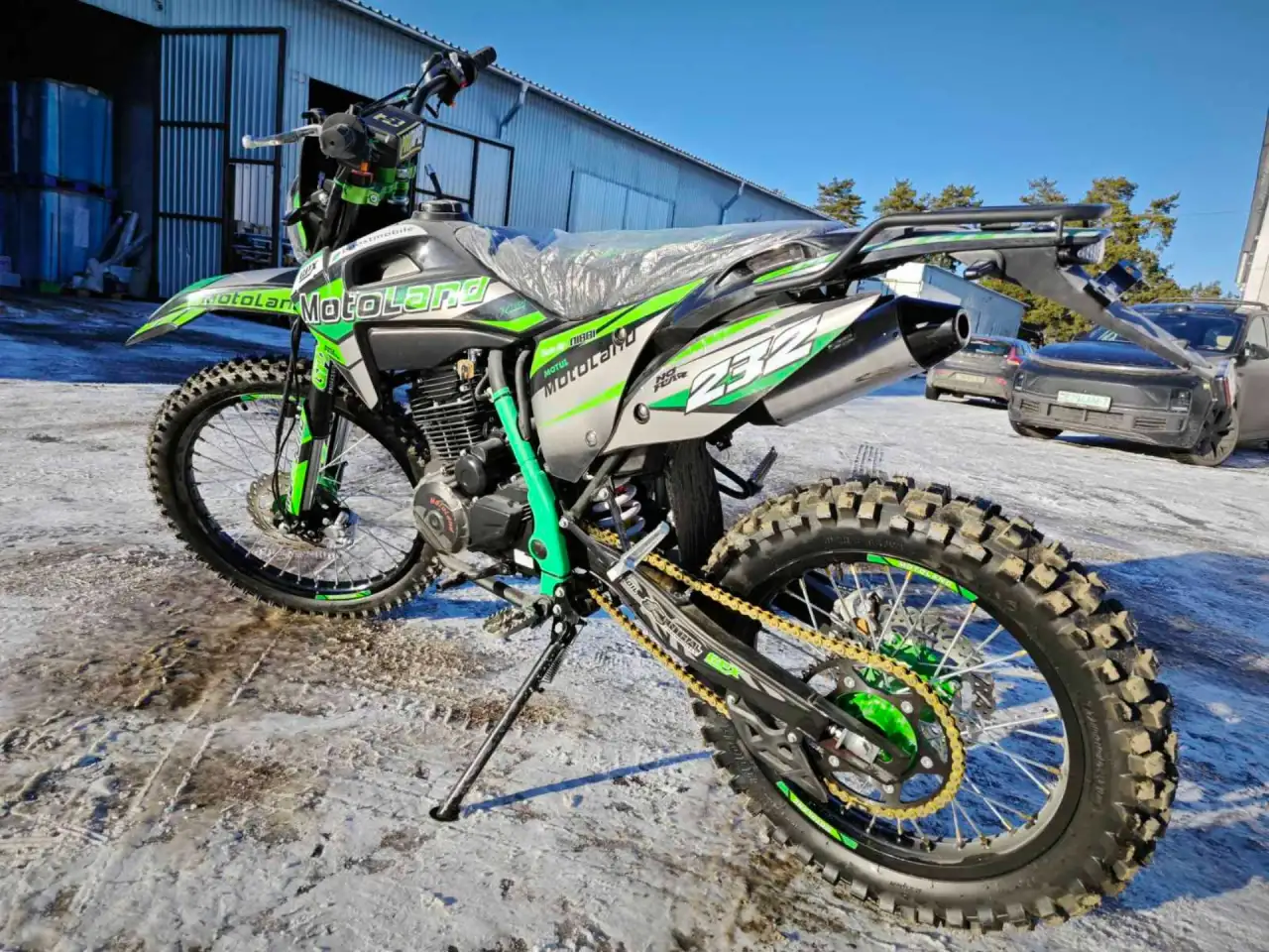 Мотоцикл Кросс Motoland XT 250 HS с ПТС, фотография 2