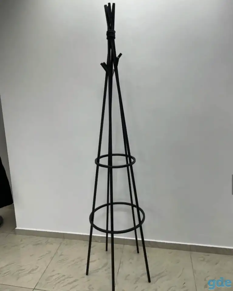 Вешалка в прихожую в стиле лофт, фотография 1