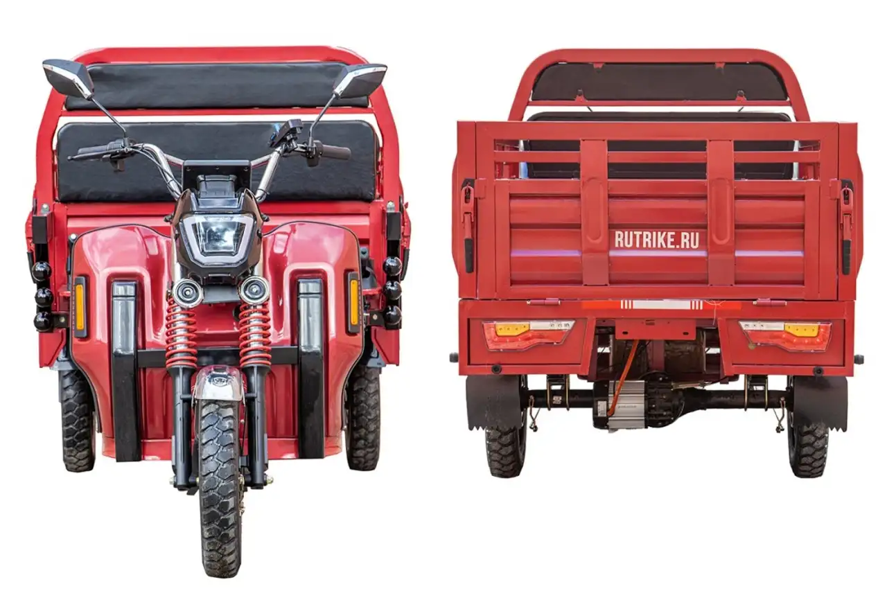 Грузовой электротрицикл rutrike антей pro 1500 60v1200w, фотография 9