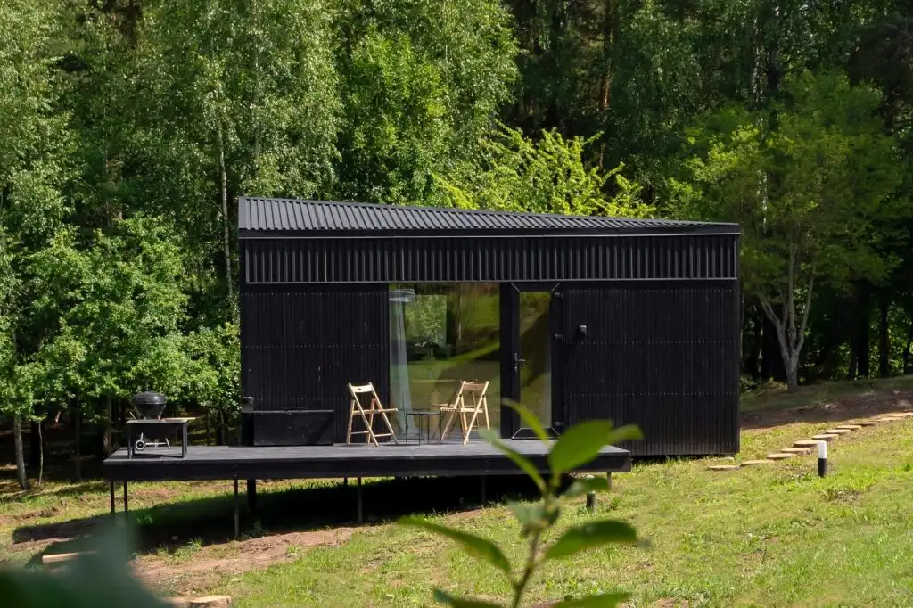 Панорамные домики Nomad Houses в аренду на Браславских озерах, Витебская область, район, Межанский сельсовет, СТ Струсто, фотография 11