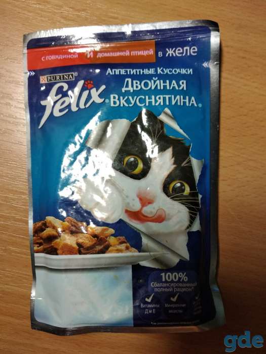 Кошачий корм  Felix, фотография 1