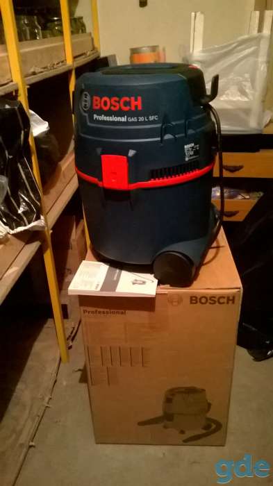 продам пылесос bosch gas 20l sfc новый, фотография 2