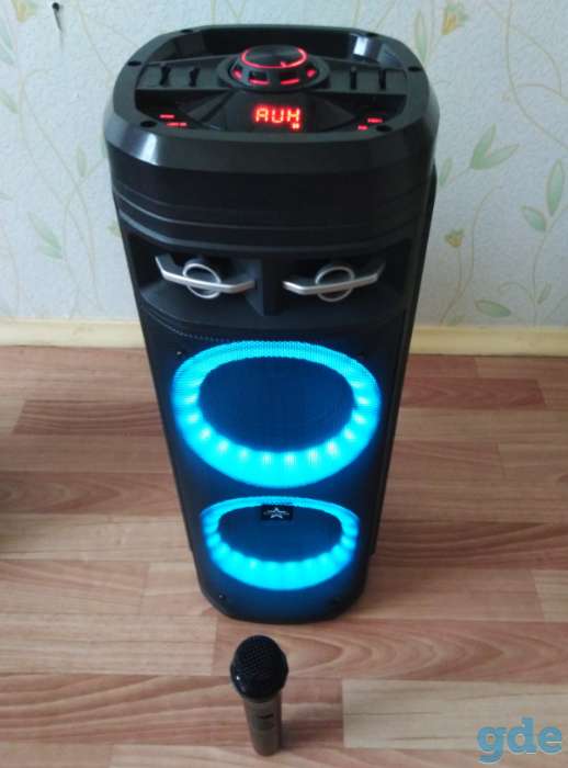 Goldstar boom-box беспроводная колонка минск с 1 радиомикрофоном продам, фотография 1