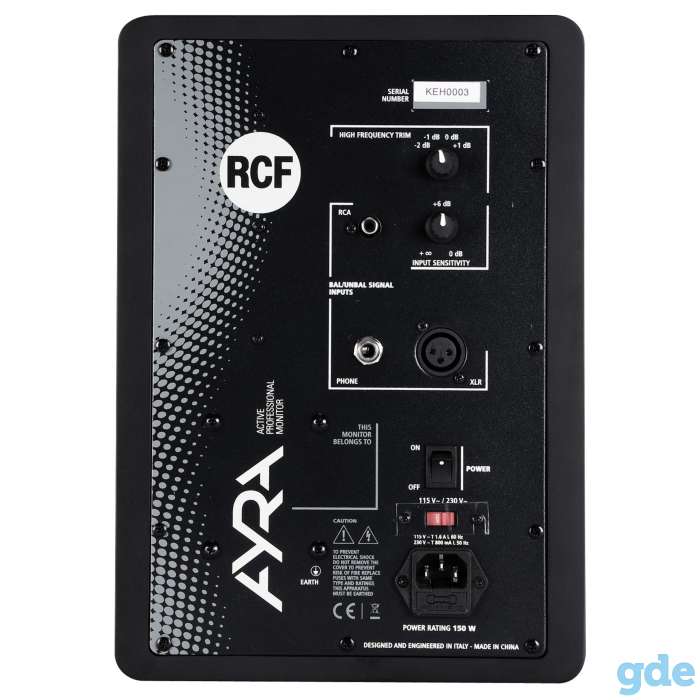 Громкоговоритель RCF Ayra Five студийный профес., фотография 2