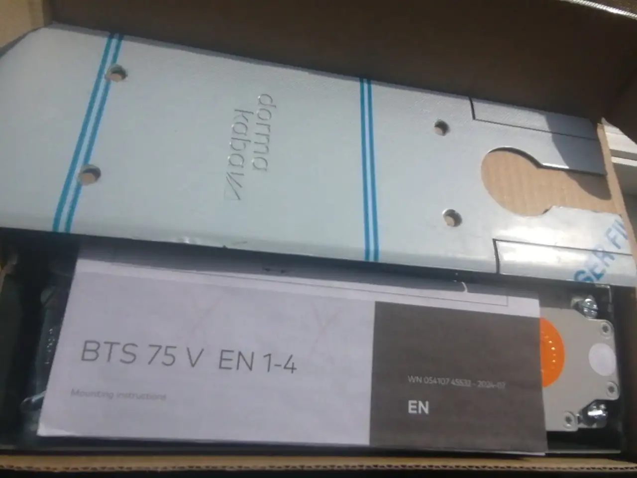 Немецкие напольные доводчики Dorma BTS 75, BTS 80 (Новые), фотография 1