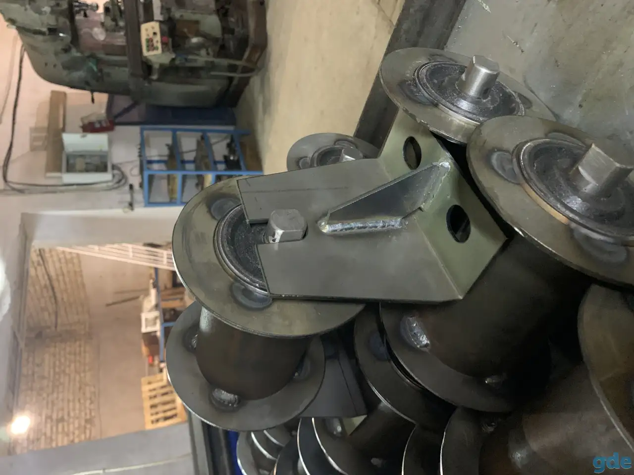 Конвейерные ролики с L-образными кронштейнами, фотография 3