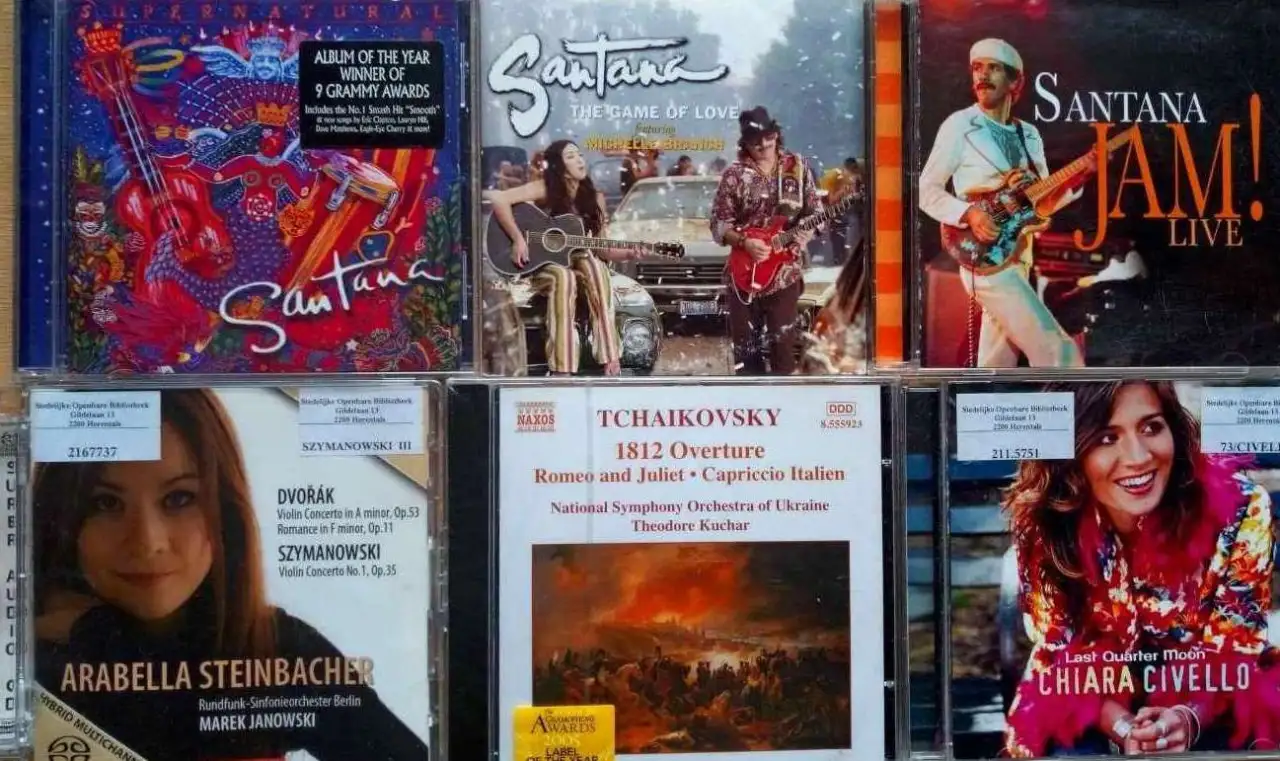 Фирменные CD Clapton,Santana,Madonna,Boney M и др, фотография 18