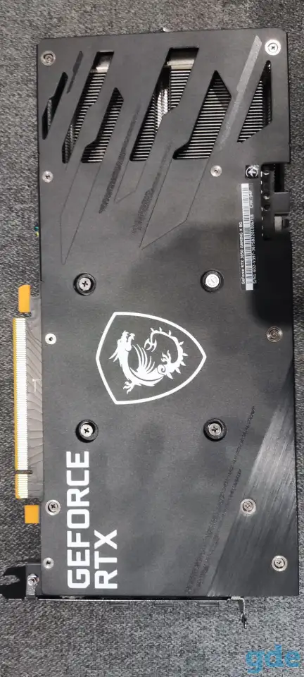 Видеокарта MSI GeForce RTX 3050 Gaming 8G,состояние 10 из 10,коробка,гарантии нет.б, фотография 3