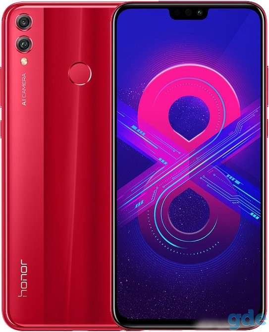 Продам Honor 8X 4g/64gb (красный), фотография 1