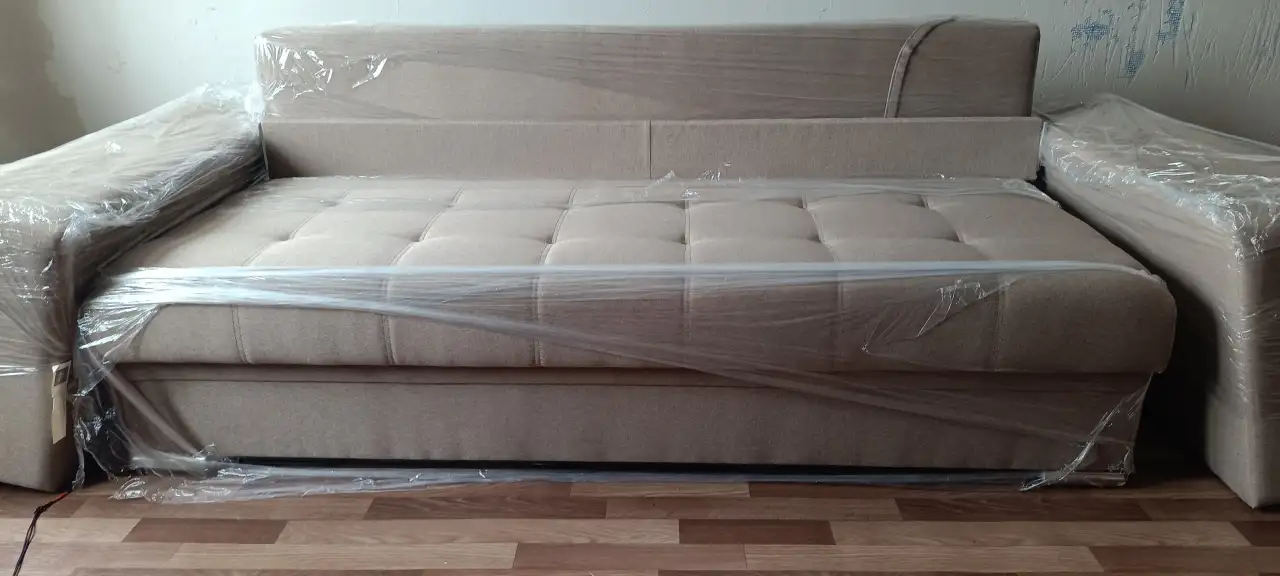 Продам диван в связи с ремонтом, новый, производство мебельная фабрика Иртака., фотография 1
