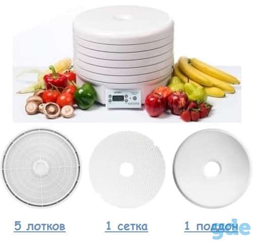 Сушилка для фруктов и овощей EZIDRI Snackmaker FD500 Digital, фотография 1