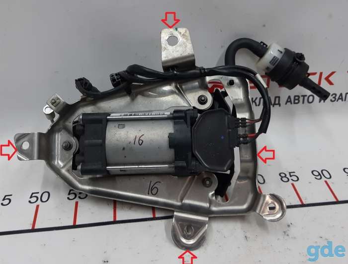 Зап. части для авто Tesla. Кронштейн компрессора (металл) Tesla model SBB AIR SUSP COMPRESSOR BR, фотография 5