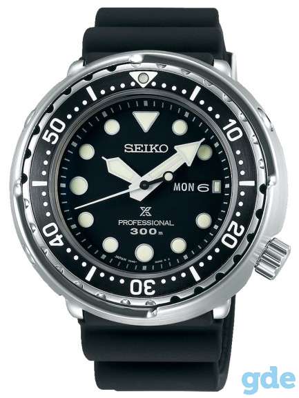 Seiko Mens Prospex Tuna Strap Dive Watch S23629J1, фотография 1