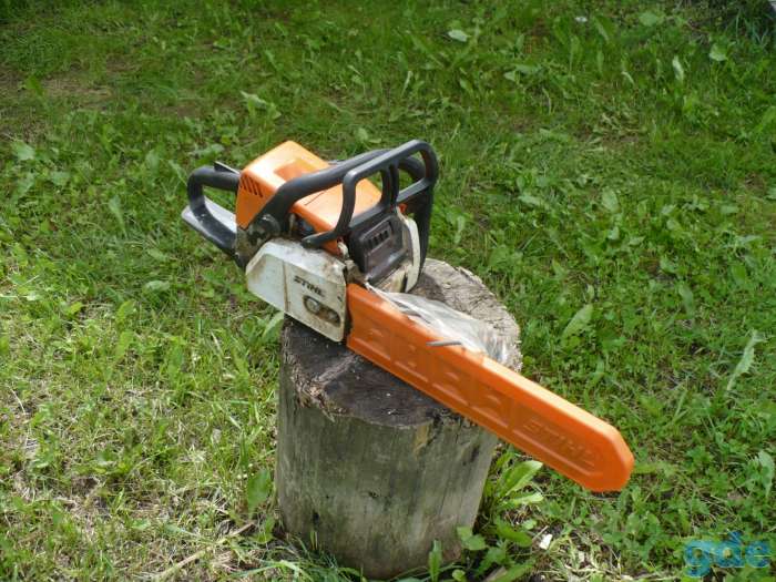 Продажа бензо пила stihl? ms 180 плюс, фотография 3