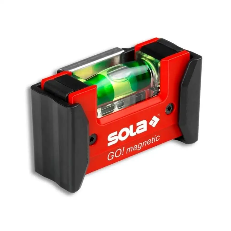 Уровень магнитный go! magnetic clip (sola 01621201), фотография 1