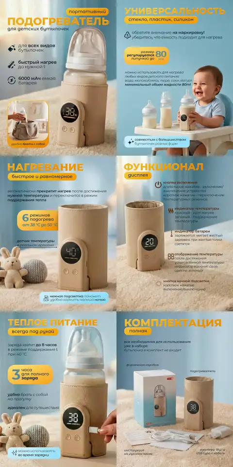 Инфографика для WB и Ozon, дизайн карточек товара, фотография 7