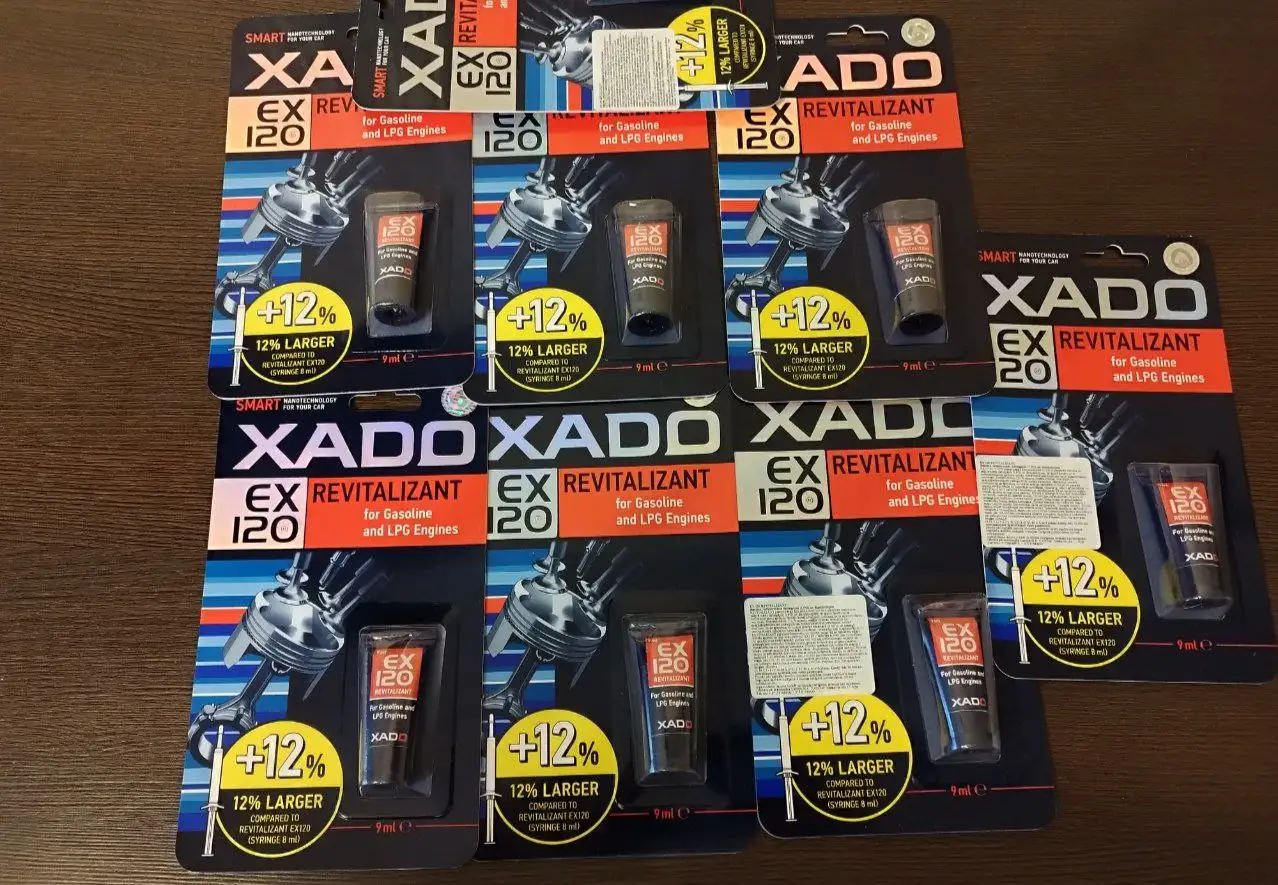 присадка XADO EX120 для бензингаз двигателей, фотография 1