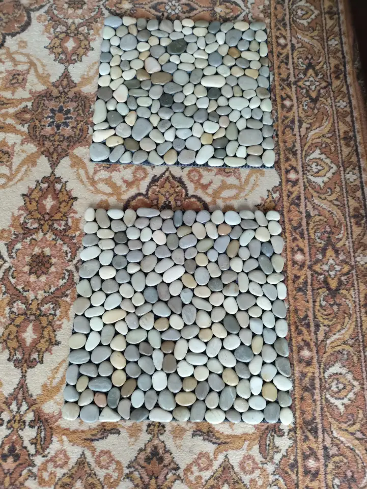 Коврик из натуральной черноморской гальки, фотография 3