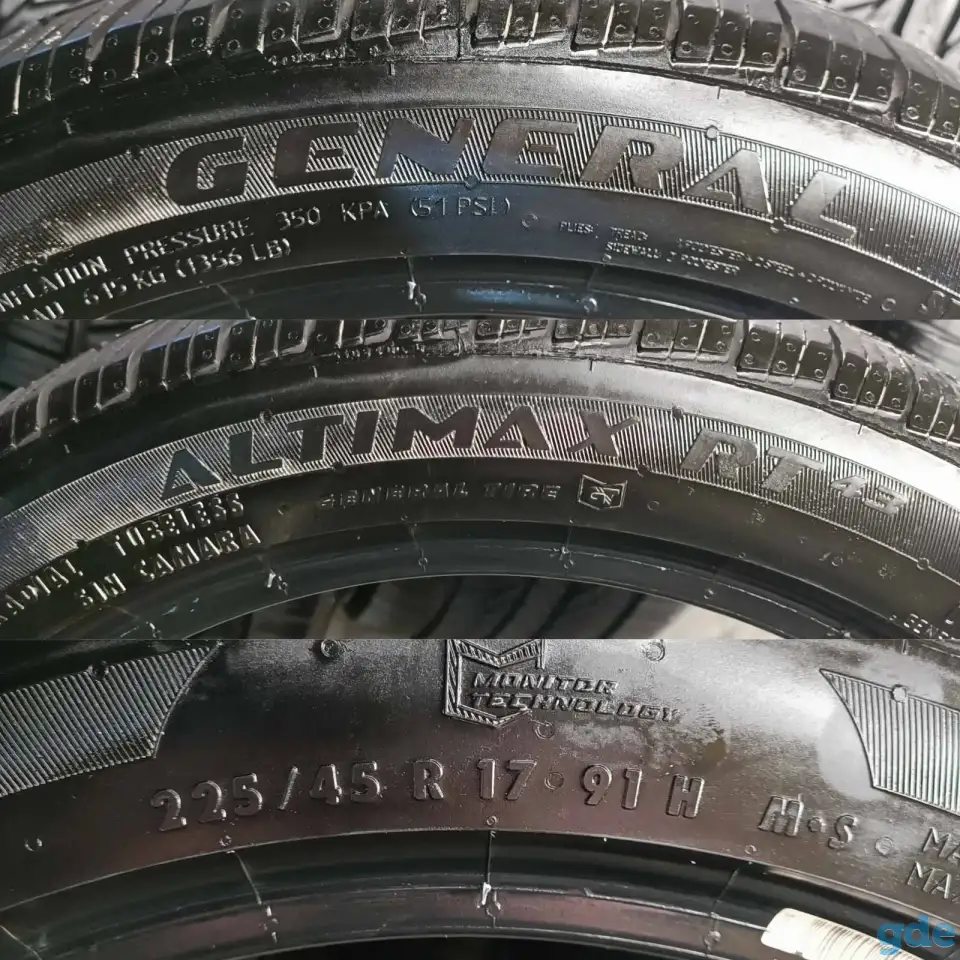 Шины лето General Altimax RT43 225/45 R17 14/19, фотография 6